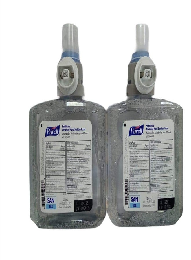 GOJO 7753-02 PURELL Healthcare Hand Sanitizer, Foam, Shape, (Pack of 2) - Image 1